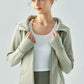 Zip Up Hooded Active Outerwear