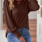 Round Neck Puff Sleeve T-Shirt