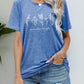 Graphic Round Neck Short Sleeve Tee