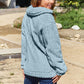 Zip Up Collared Neck Jacket with Pockets