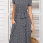 Belted Tee Dress With Pockets
