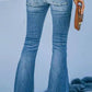 Wide Leg Long Jeans