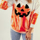 Halloween Theme Round Neck Short Sleeve Sweatshirt