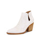 Melody Ankle Embroidered Stitch Boots