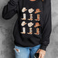 Christmas Element Round Neck Sweatshirt