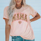 MAMA Heart Graphic Round Neck Tee