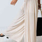 Drawstring Pleated Wide Leg Pants