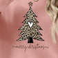 Christmas Tree Graphic Long Sleeve Sweatshirt