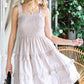 Smocked Tiered Sleeveless Dress