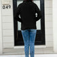 Mock Neck Long Sleeve Sweater