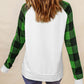 LUCKY Plaid Round Neck Raglan Sleeve T-Shirt
