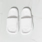 MMShoes Arms Around Me Open Toe Slide in White
