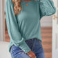 Round Neck Puff Sleeve T-Shirt