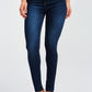 Button Fly Skinny Jeans