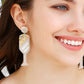 Champagne Glass Dangle Earrings