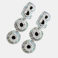 BOO Beaded Dangle Earrings
