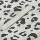 Double Take Leopard Print Pocketed Corduroy Jacket