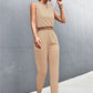 Sleeveless Top and Joggers Set