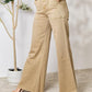 BAYEAS Raw Hem Wide Leg Jeans