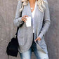 Open Front Long Sleeve Cardigan