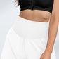 Smocked Paperbag Waist Shorts