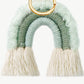 Fringe Trim Rainbow Key Chain