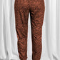 Full Size Leopard Drawstring Pocketed Pants