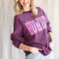 HOWDY Graphic Dropped Shoulder Sweatshirt