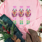 Sequin Nutcracker Long Sleeve Sweatshirt