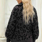 Leopard Half-Zip Sweater