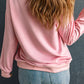 Round Neck Dropped Shoulder AMEN Graphic Sweatshirt