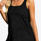 Curved Hem Square Neck Tank