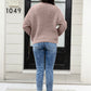 Round Neck Long Sleeve Sweater