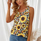 Sunflower Scoop Neck Tank