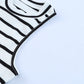 Striped Ribbed Round Neck Tank