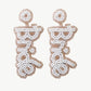 BRIDE Beaded Earrings