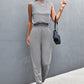 Sleeveless Top and Joggers Set