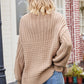 Round Neck Dropped Shoulder Sweater