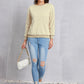 Round Neck Dropped Shoulder Sweatshirt