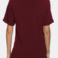 V-Neck Short Sleeve Slit T-Shirt
