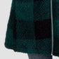 Plaid Zip Up Hooded Jacket with Pockets