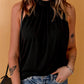 Velvet Grecian Sleeveless Top