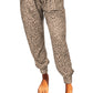 Leopard Pocketed Long Pants