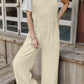 Full Size Wide Leg Front Pocket Jumpsuit