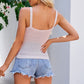 Openwork Knit Cami