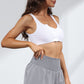 Smocked Paperbag Waist Shorts