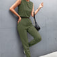 Sleeveless Top and Joggers Set