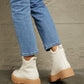 East Lion Corp Platform Combat Boots
