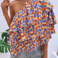 Floral Layered One-Shoulder Blouse