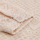 Ruffled Lace Mock Neck Blouse